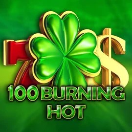 100 Burning Hot online game logo by Amusnet Interactive on slimkingg.com