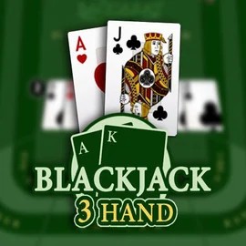 Blackjack 3H (Habanero) logo by Habanero at Slimking Casino