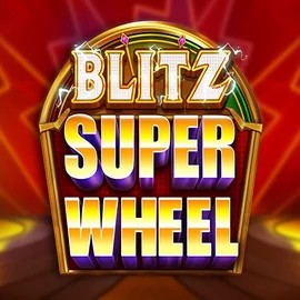 Blitz Super Wheel slot logo by Pragmatic Play at Slimking Casino