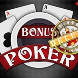 Try Bonus Poker Deluxe - 3 Hands slot by RTG (Reel Time Gaming) on slimkingg.com – logo image