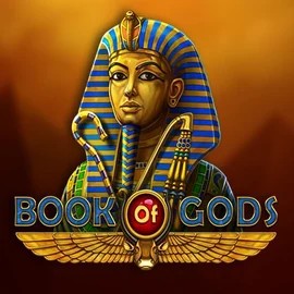 Book of Gods logo by BF Games at Slimking Casino