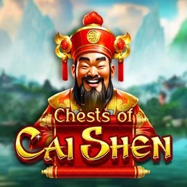 Official Slots logo: Chests of Cai Shen by Pragmatic Play at Slimking Casino