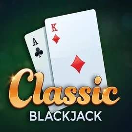 Official Table Games logo: Classic Blackjack by Red Tiger Gaming at Slimking Casino