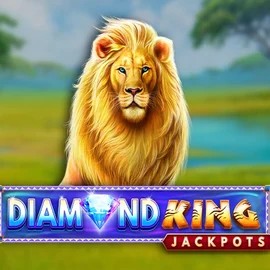 Diamond King Jackpots slot visual from SpinPlay Games available on slimkingg.com