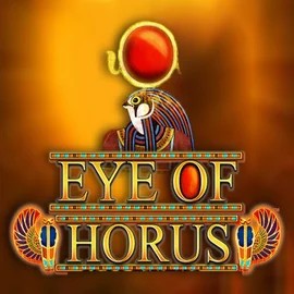 Eye of Horus slot logo by RTG (Reel Time Gaming) at Slimking Casino
