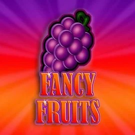 Fancy Fruits slot logo by Gamomat at Slimking Casino