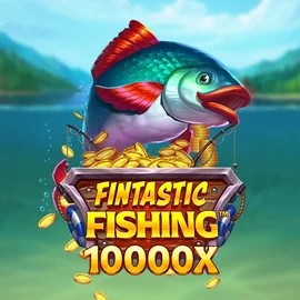 Fintastic Fishing logo by Foxium at Slimking Casino