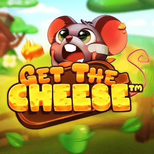 Get The Cheese by Hacksaw Gaming, showcased at slimkingg.com – game logo