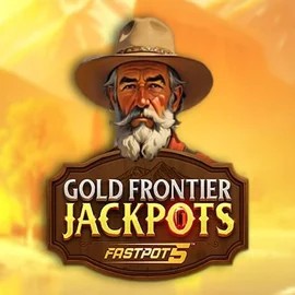 Gold Frontier Jackpots FastPot5 online game logo by Yggdrasil on slimkingg.com
