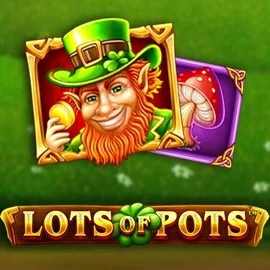 Lots of Pots slot logo by SYNOT Games at Slimking Casino