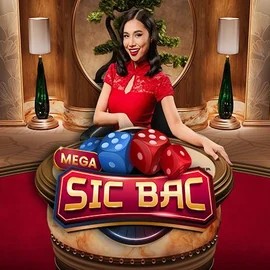 Mega Sic Bac game by Pragmatic Play – logo hosted on Slimking Casino