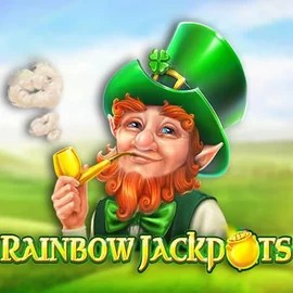 Rainbow Jackpots logo – Jackpots by Red Tiger Gaming at Slimking Casino