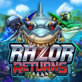 Razor Returns slot visual from Push Gaming available on slimkingg.com