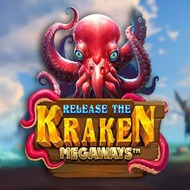 Release the Kraken Megaways logo by Pragmatic Play Slimking Casino