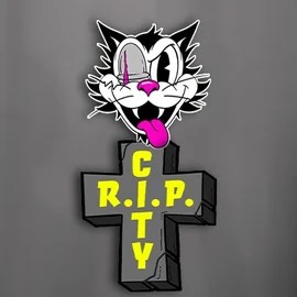 Slots logo of RIP City from Hacksaw Gaming at Slimking Casino