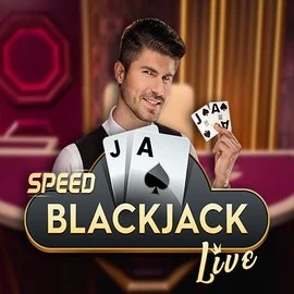 Speed Blackjack logo by Pragmatic Play at Slimking Casino