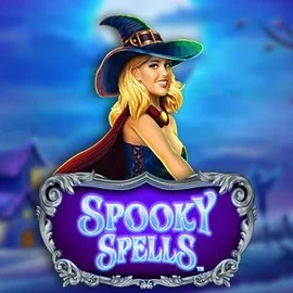 Spooky Spells by Novomatic, showcased at slimkingg.com – game logo