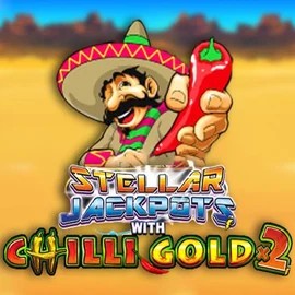 Stellar Jackpots with Chilli Gold x2 logo by Lightning Box Game at Slimking Casino