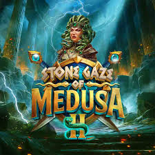 Stone Gaze of Medusa 2 by Stakelogic, showcased at slimkingg.com – game logo