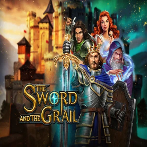 The Sword and the Grail by Play'n GO, showcased at slimkingg.com – game logo