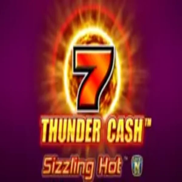 Thunder Cash Sizzling Hot logo by Novomatic at Slimking Casino
