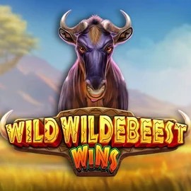 Official Slots logo: Wild Wildebeest Wins by Pragmatic Play at Slimking Casino